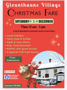 Glounthaune Village Christmas Fare poster