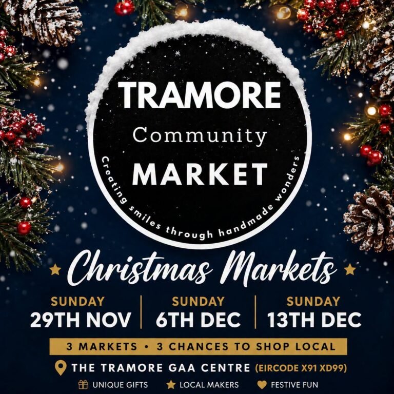 Tramore Community Christmas Markets 2026 poster